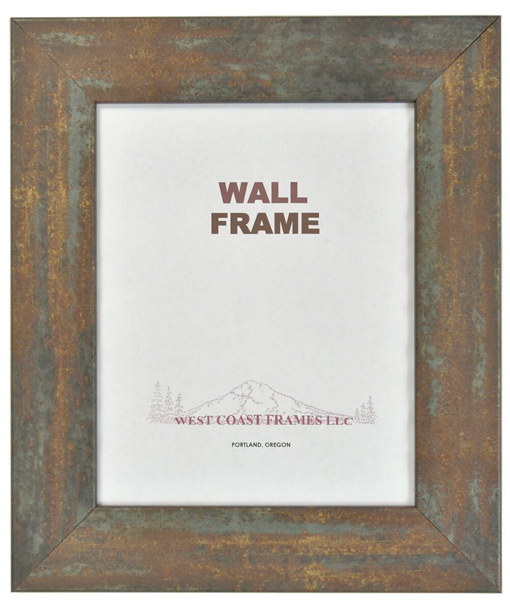 Wider Picture Frame - Natural - Rust - Walnut - Rustic - MADE IN USA - West Coast Picture Frames LLC