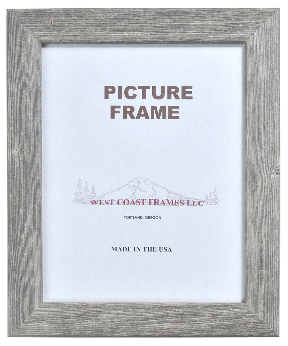 Picture Frame Steel Bar Finish - Gray - Rust - Rustic - MADE IN USA