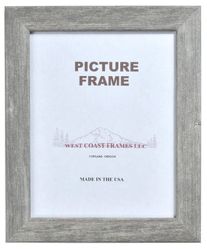 Picture Frame Steel Bar Finish - Gray - Rust - Rustic - MADE IN USA